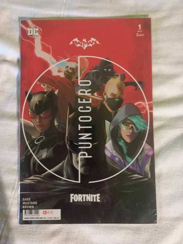 Pack cómics Punto cero Fortnite
