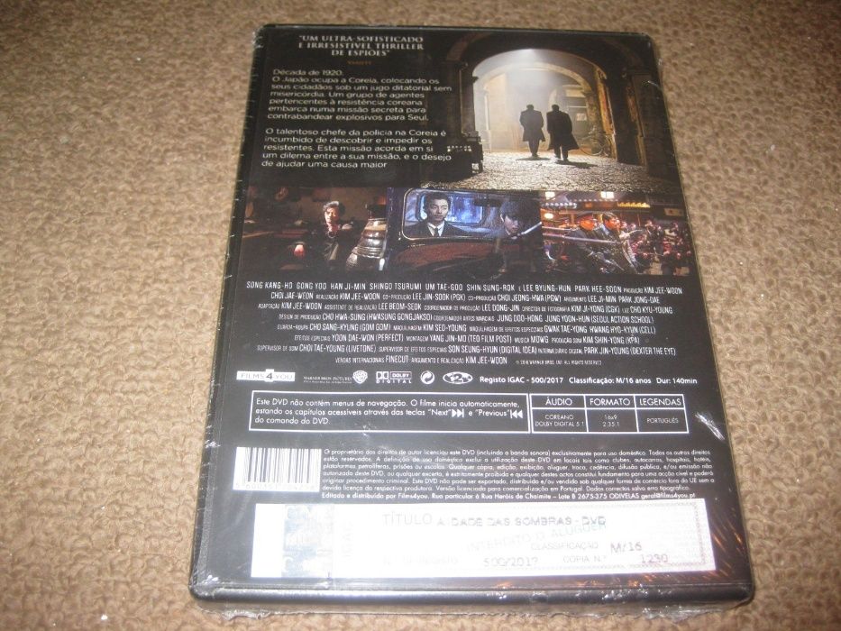 DVD "A Idade das Sombras" Selado!