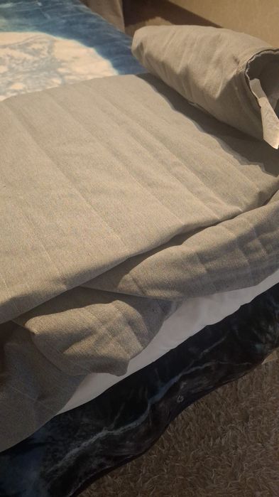 Capa cinza para sofá Bedding - IKEA