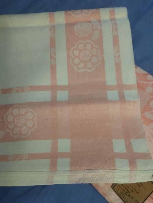 Скатерть льняная СССР