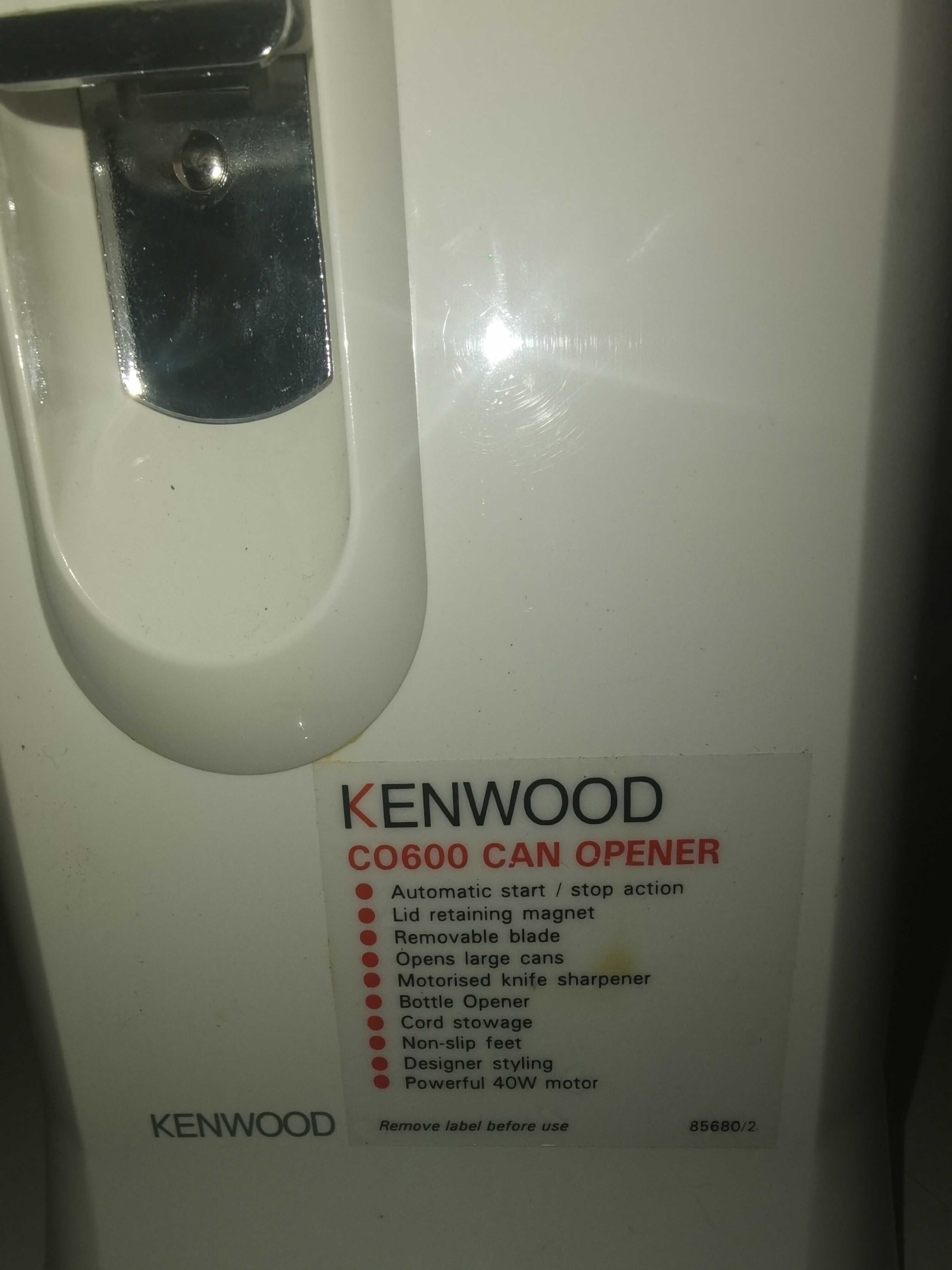 Otwieracz do puszek, butelek i ostrzałka do noży 3w1 Kenwood