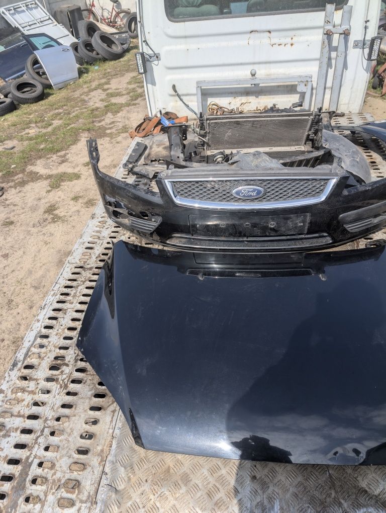 Ford Focus MK2 maska zderzak błotnik reflektor lewy pas przedni
