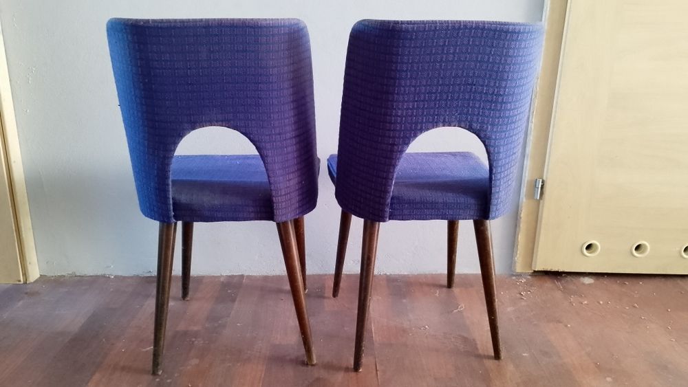 Krzesło tapicerowane PRL