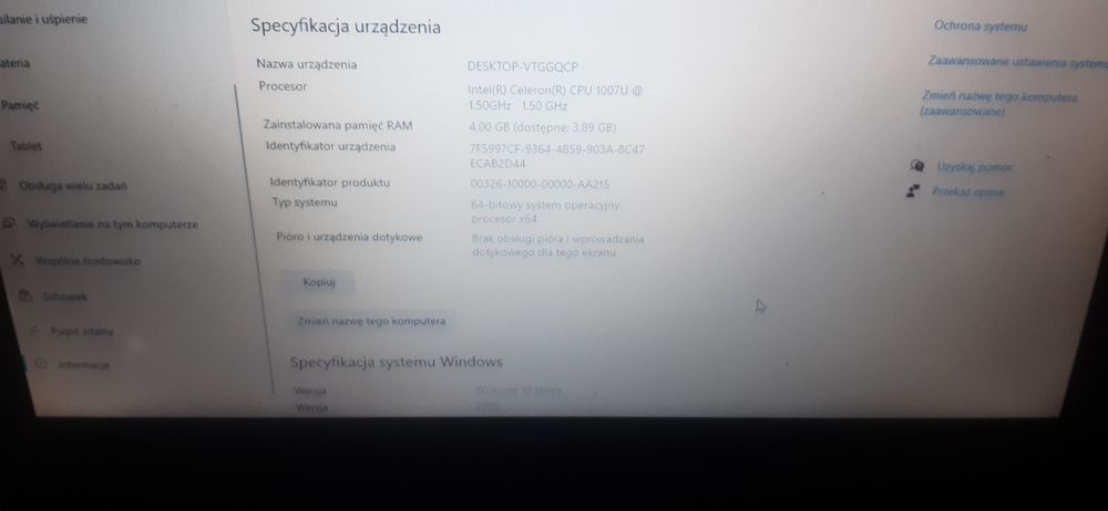 Laptop ASUS R510C 500GB HDD 4 GB RAM