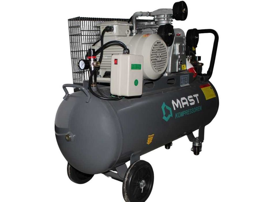 Поршневий компресор MAST TA65/100L 400V 12.5BAR 420 л/хв