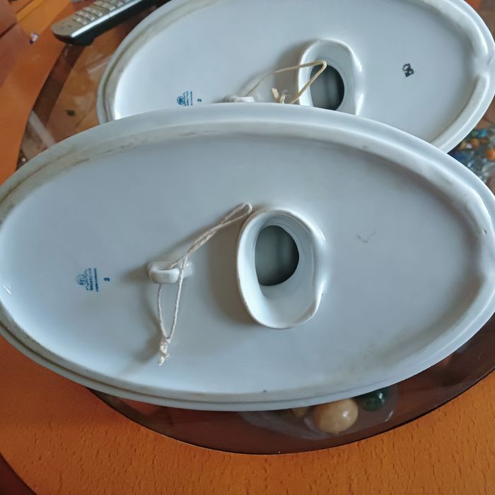 Porcelana świeczniki