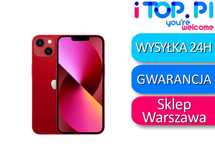 iPhone 13 128gb Czerwony Sklep Wawa iTop Muranów Gwarancja 12 msc
