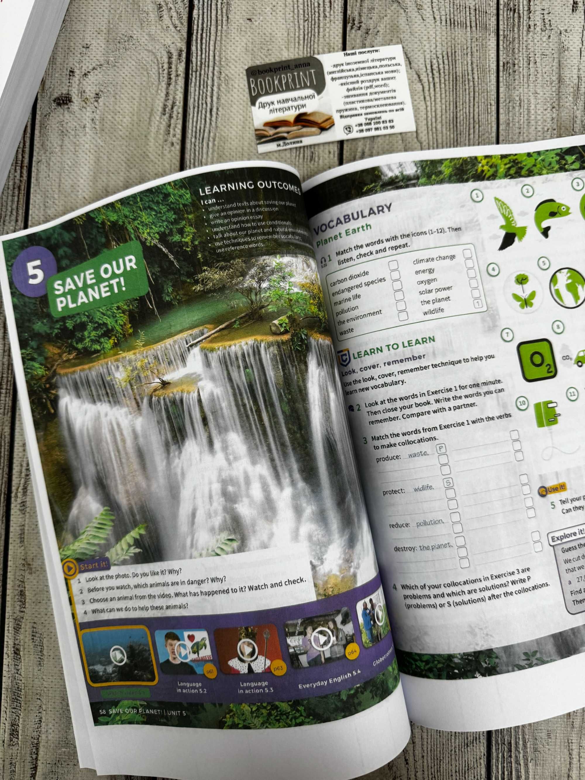 Own It! 1,2,3,4 Student`s book + Woorkbook