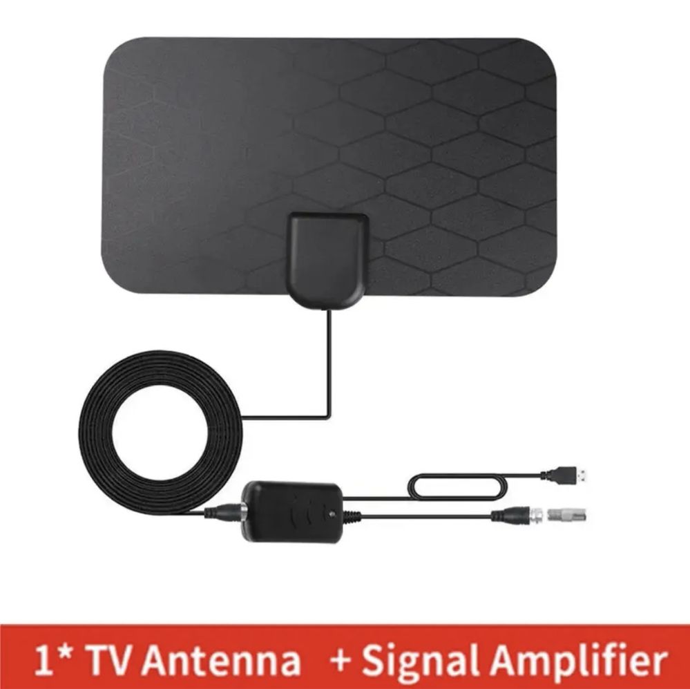 Антена з підсилювачем HDTV DVB-T2 PRO (до 55 каналів у HD)