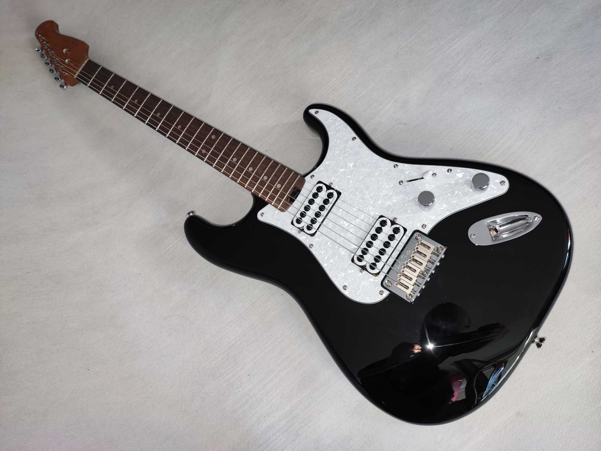 HARLEY BENTON ST-MODERN HH BK gitara stratocaster ustawiona lutniczo