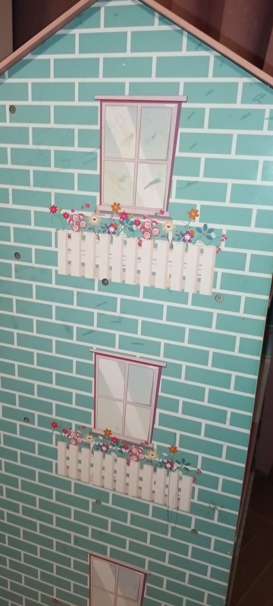 Cozinha e casa de boneca 2 em 1