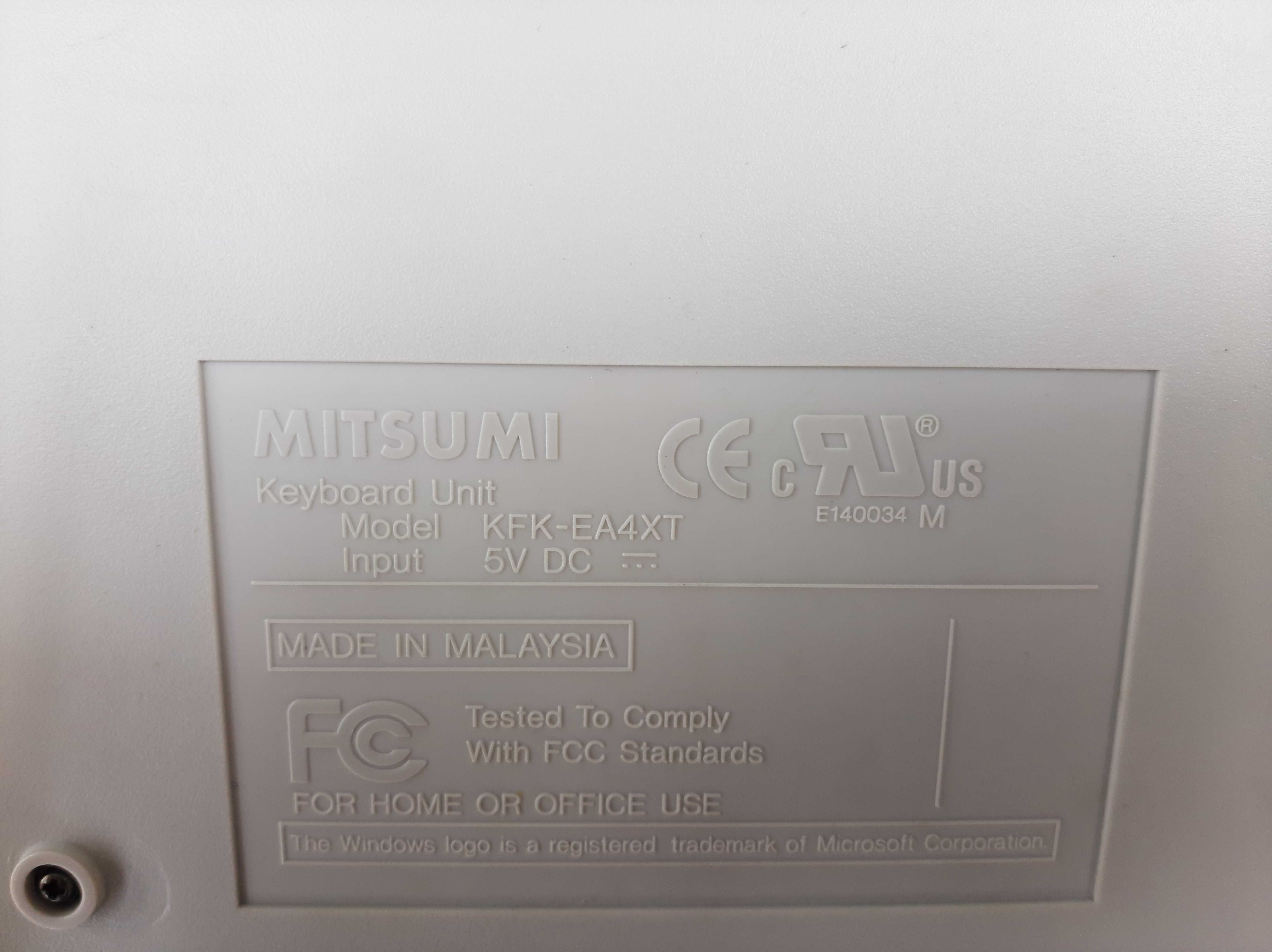 Клавіатура Mitsumi KFK-EA4XT