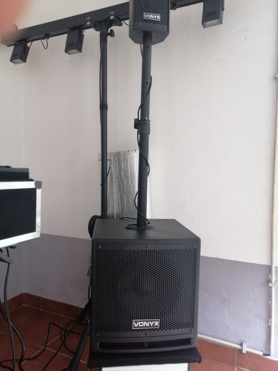 Sistema bi amplificado 1000w