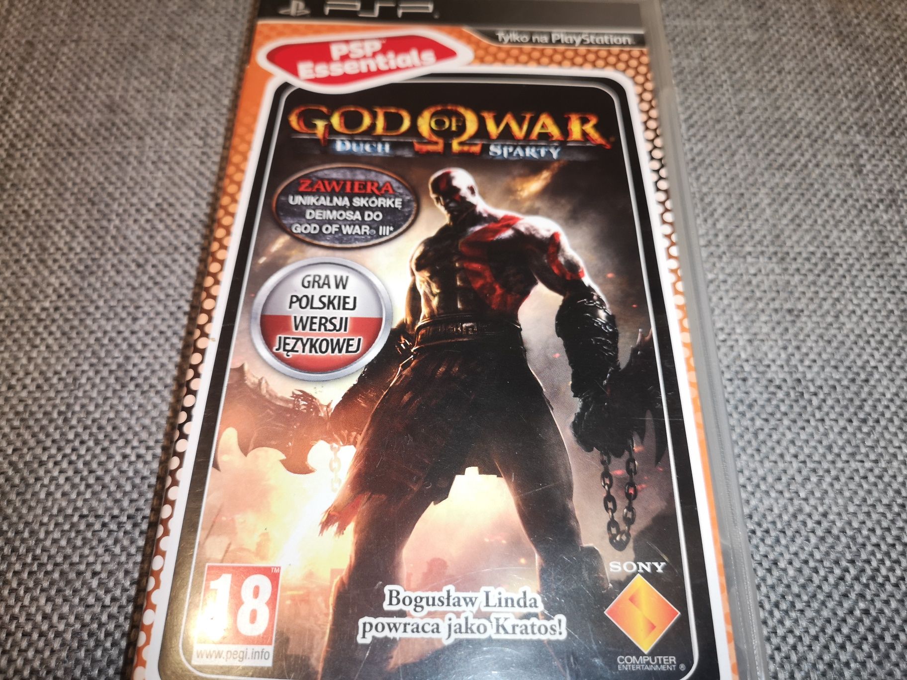 God of War Duch Sparty PSP gra (polski dubbing) komplet SKLEP