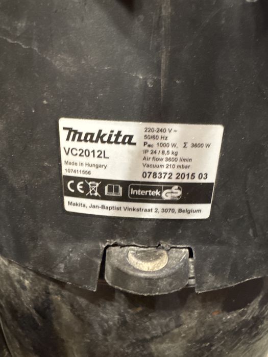 Пылесос Makita  VC2012L  промышленный Бельгія оригінал