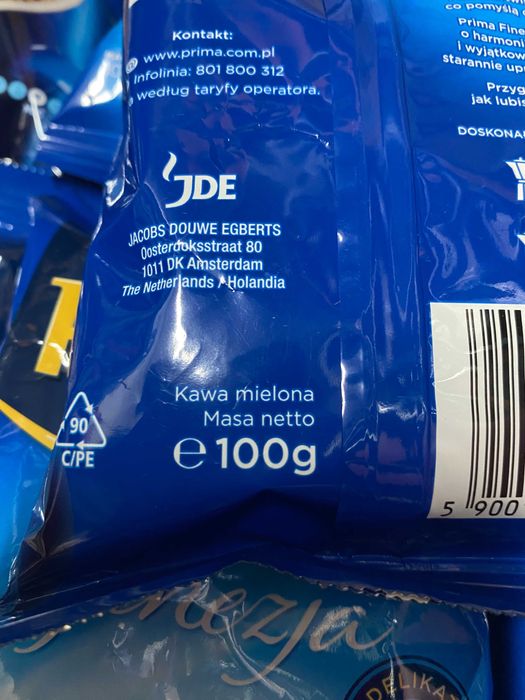 10 x kawa Prima Finezja 100g