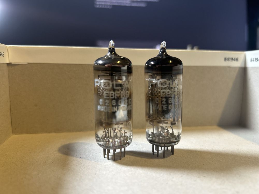 Lampy elektronowe: audio, E88CC, E55L, POLAMP, TESLA, TELEFUNKEN