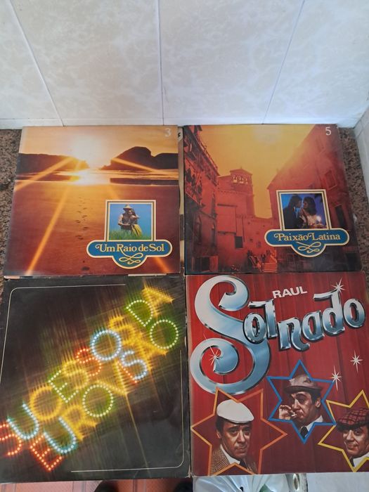 Discos LP e Single