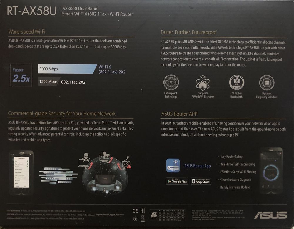 Router ASUS RT-AX58U