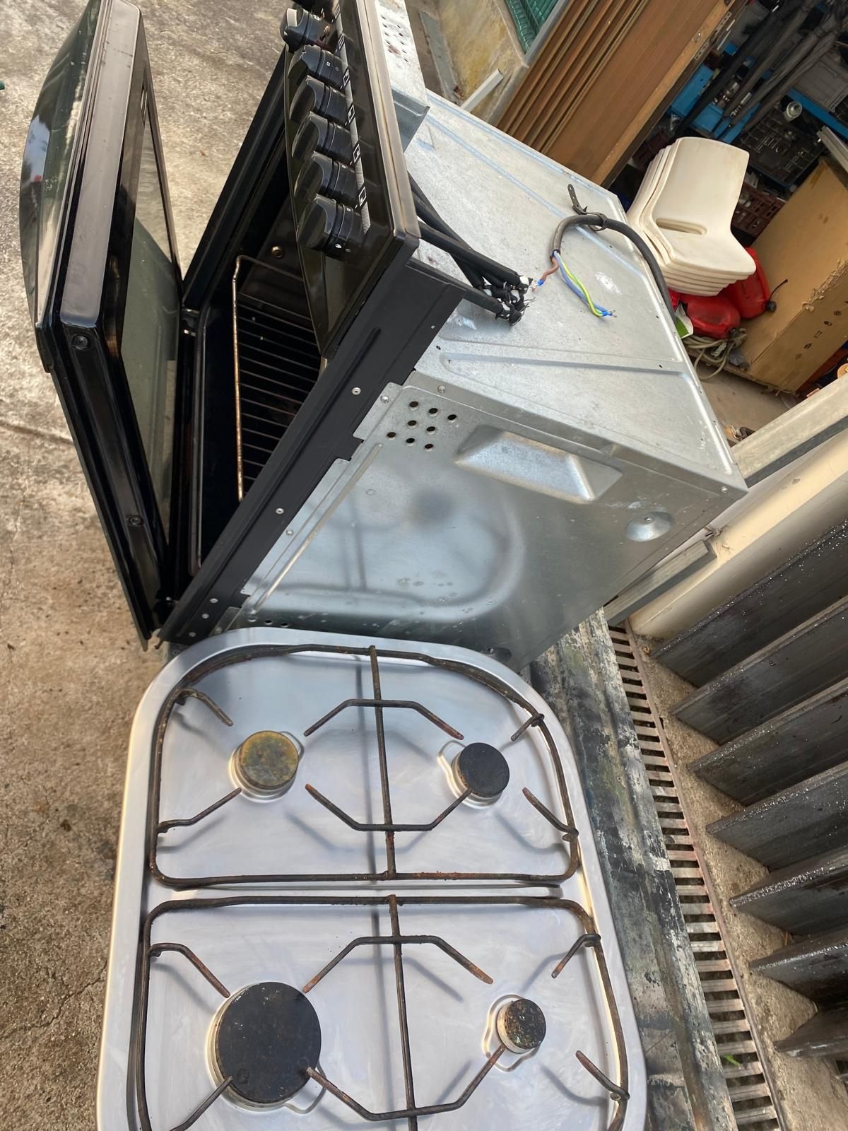 Placa a Gás + Forno Elétrico Teka SM-4G – Completo, em ótimo estado