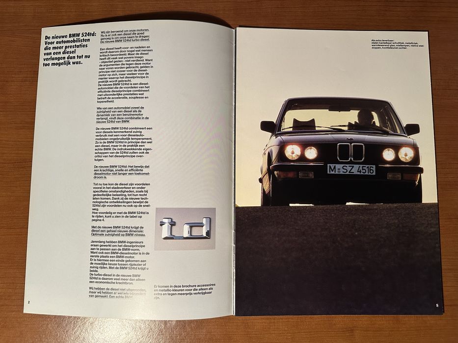 BMW e30, e28 оригинальная реклама