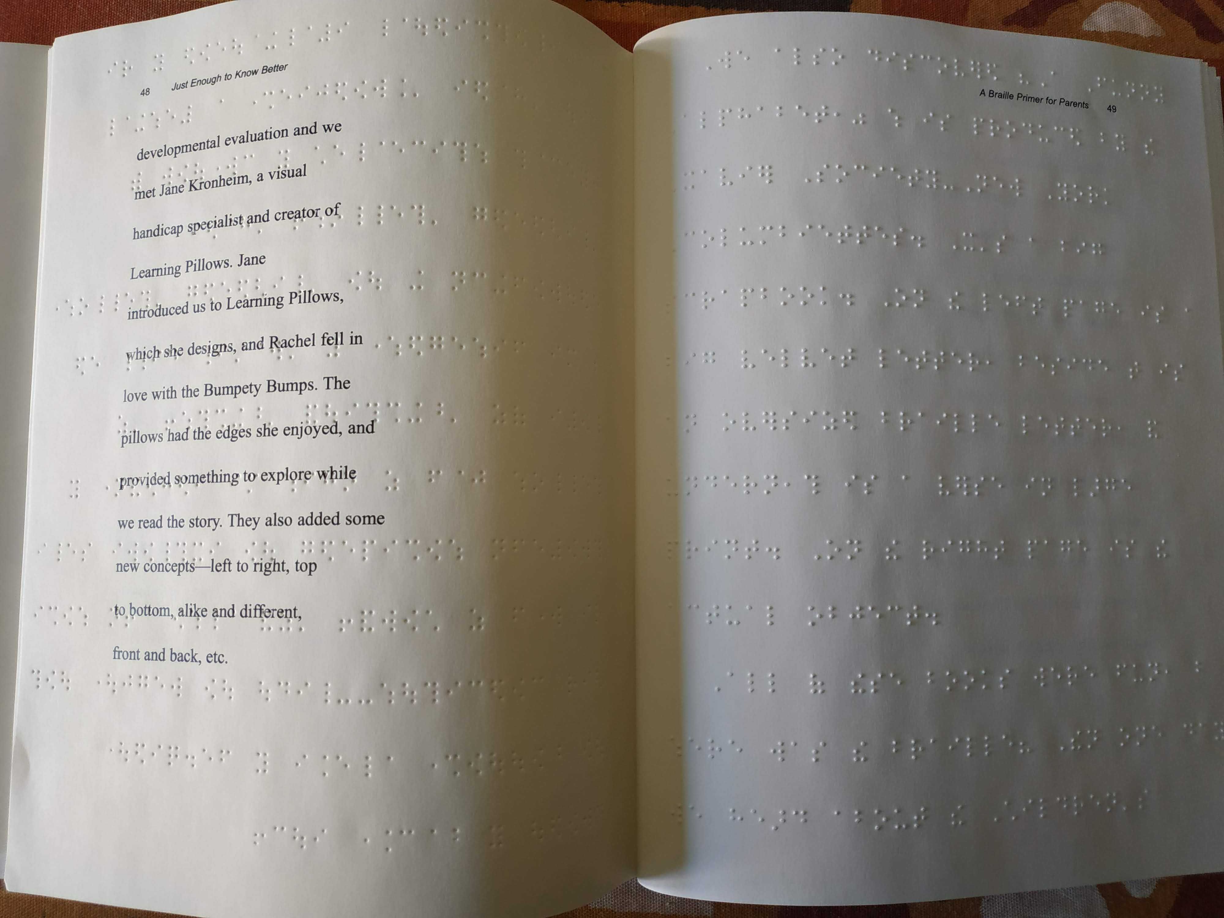 Livro Aprender a ler Braille - Just Enough to Know Better