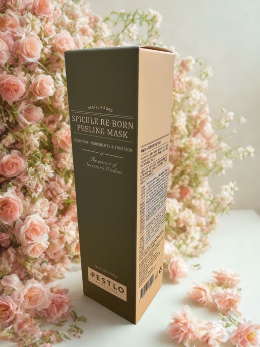 Pestlo maska peelingująca do twarzy re-born