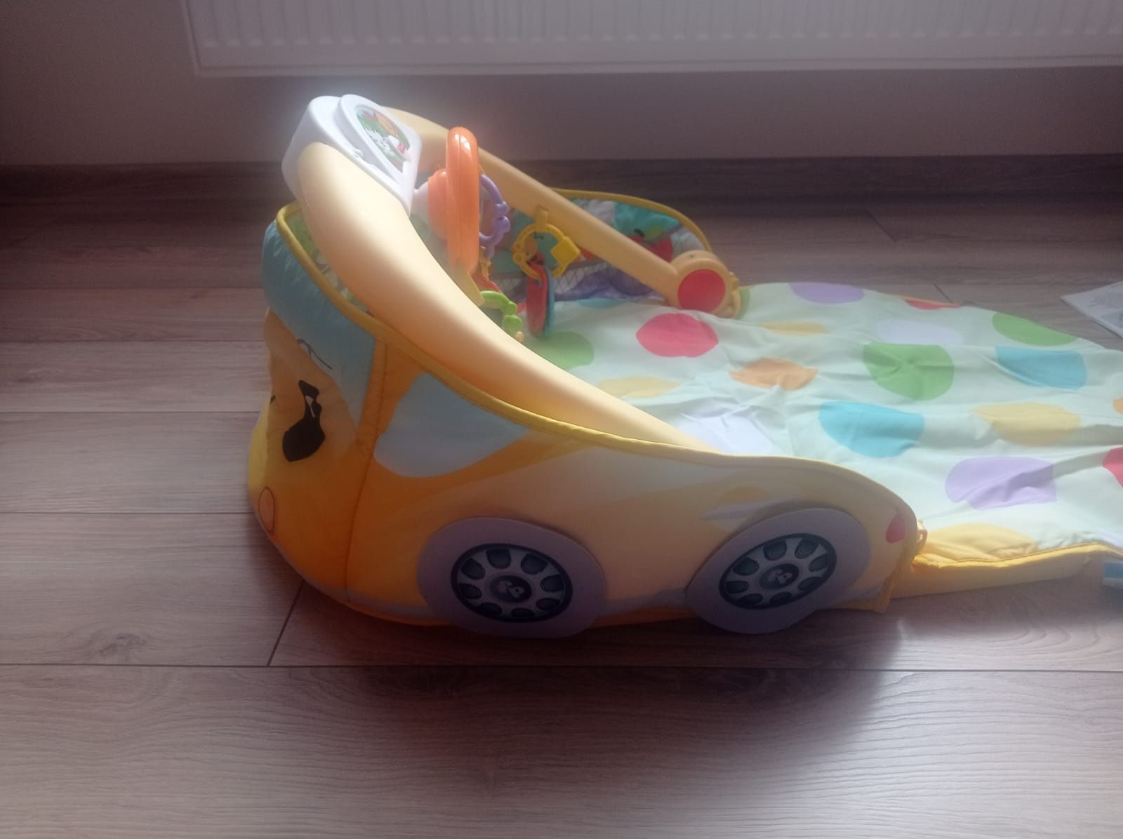 Fisher Price Mata Wesoły Samochód 3w1