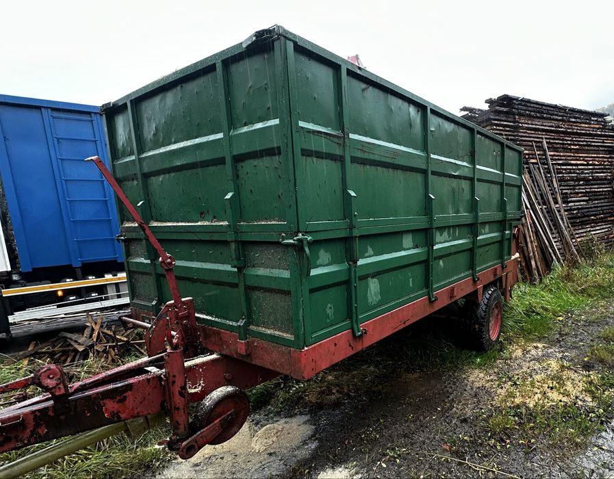 Przyczepa objetosciowa , samowyładowcza rozrutnik nie kiper wywrot