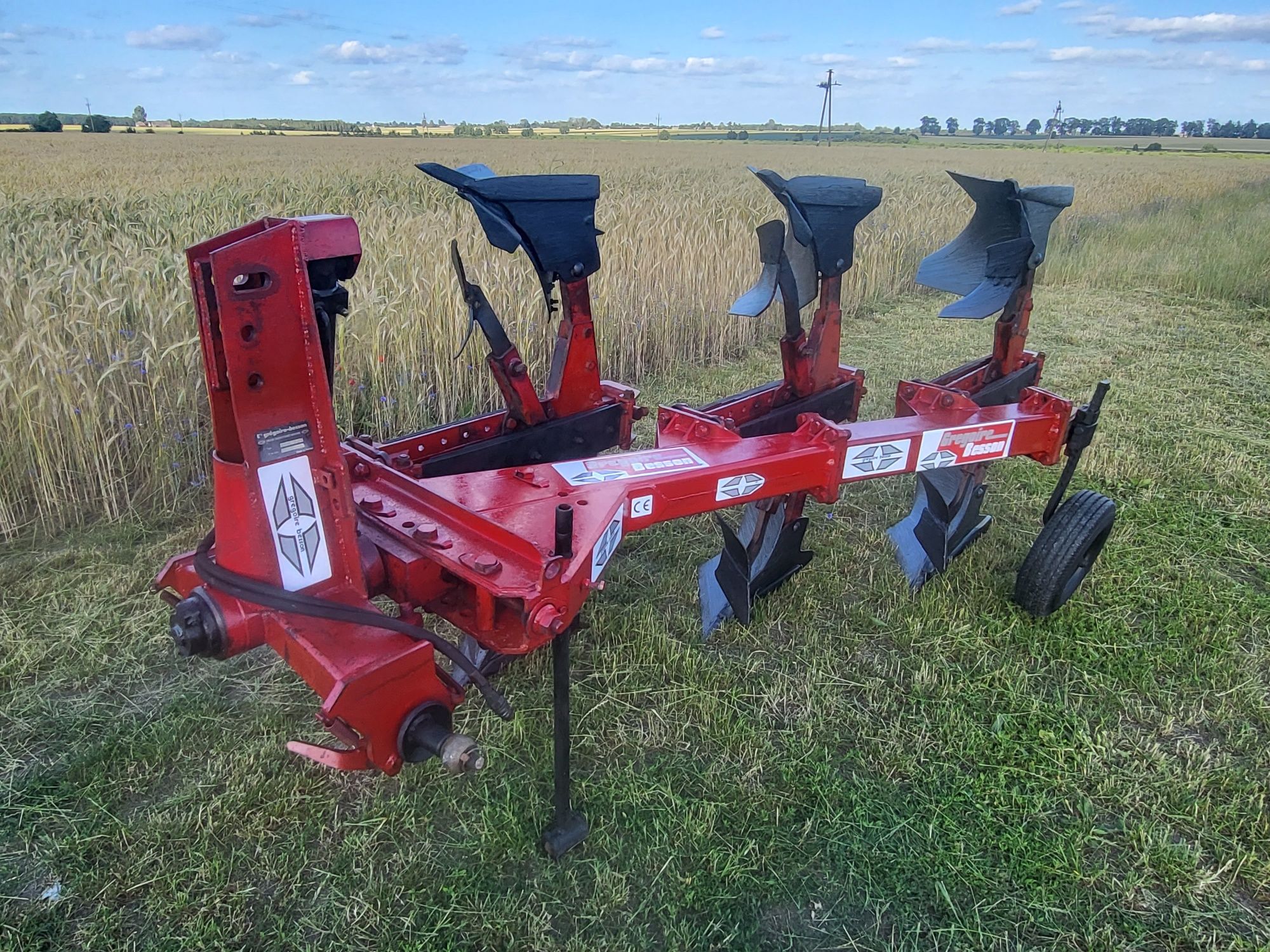 Pług 3 skibowy Obrotowy Gregoire-Besson RWY3!! Płynny obrót ! Non-Stop