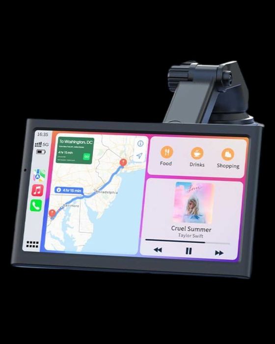 Przenośny Ekran Samochodowy Nowy CarPlay Prezent dla Niego Ekran