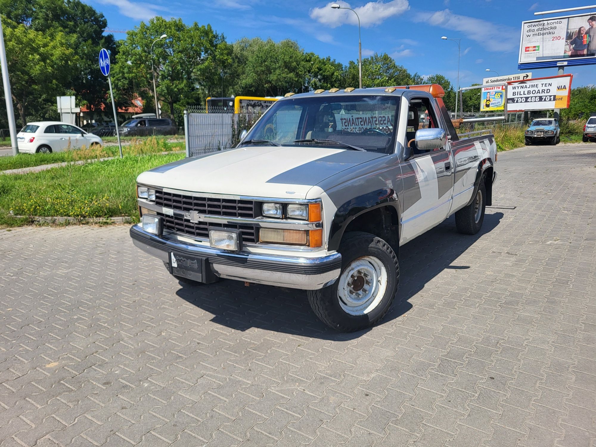 Chevrolet widelec pomoc drogowa widelec