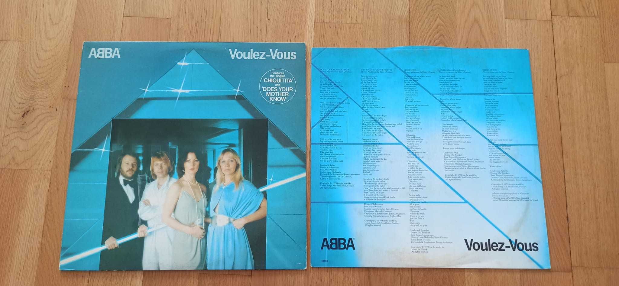 ABBA – Voulez-Vous (LP, Epic, 1979, z wkładką, stan idealny)
