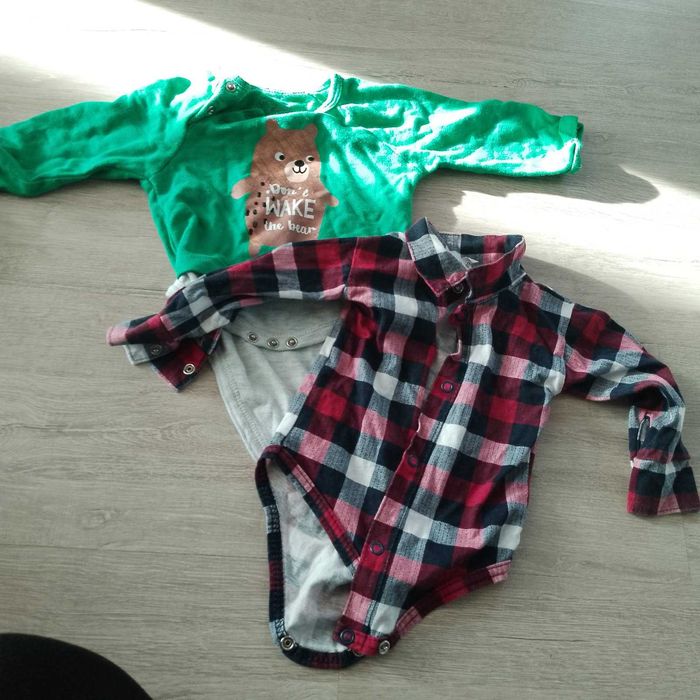 Ubranka dla chłopca, body, śpiochy, spodnie