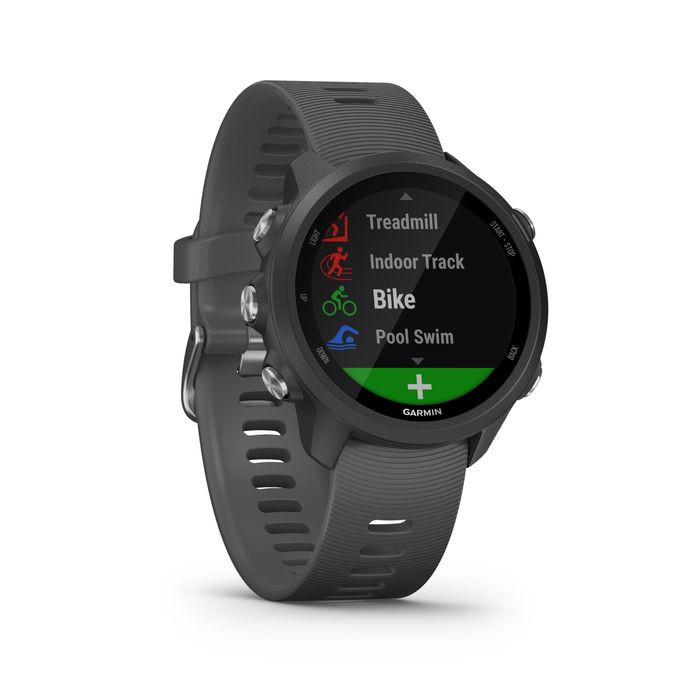 RELÓGIO CARDIO GPS GARMIN FORERUNNER 245 CINZENTO