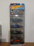 Hotwheels F1 pack 5