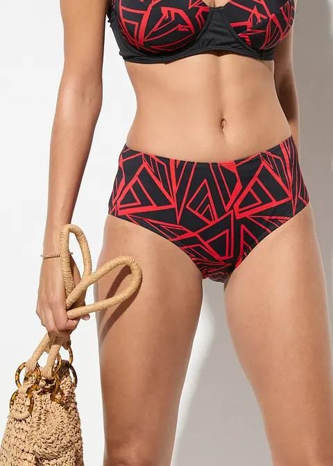 B.P.C bikini typu minimizer czarno-czerwone r.48(95D)