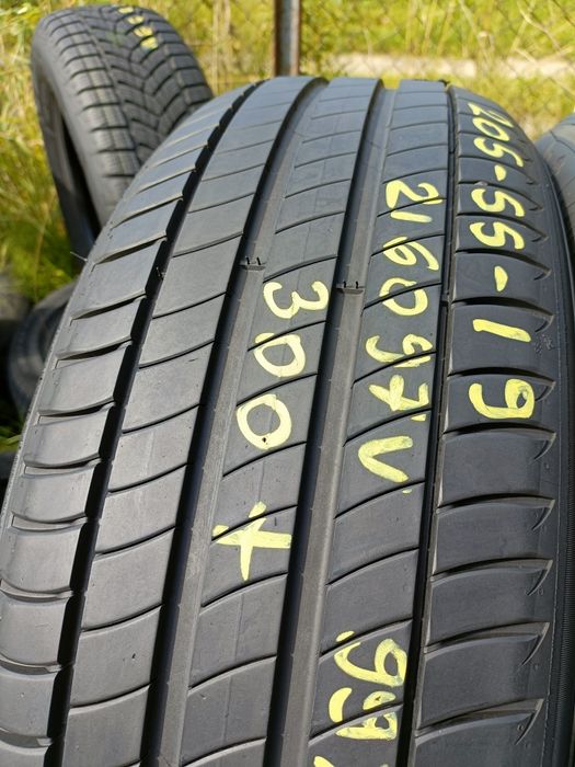 2x 205/55R19 Michelin Primacy 3, S1. Z 2021r jak nowe DEMO Faktura