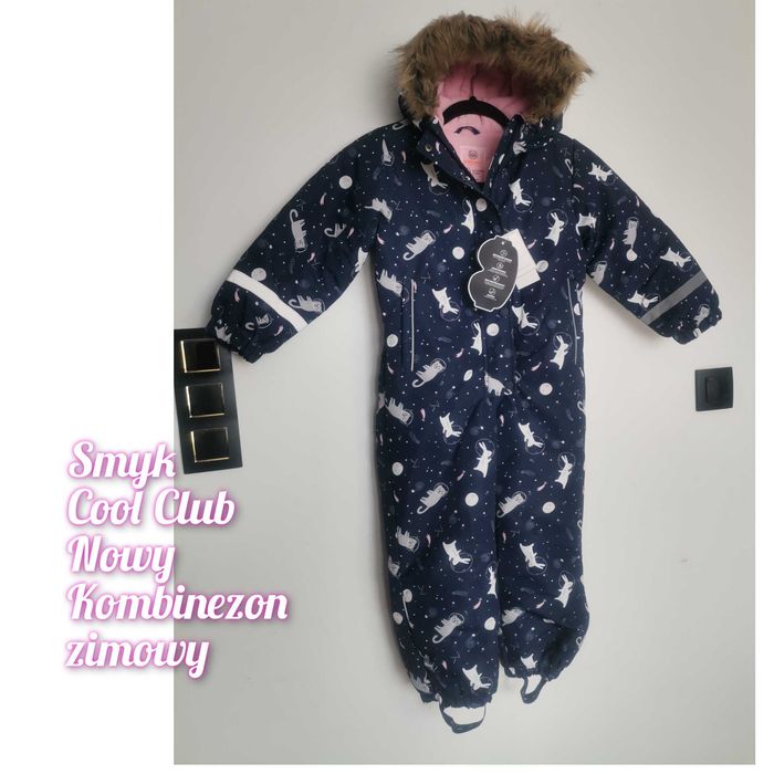 Nowy Smyk kombinezon zimowy 116 Cool Club kombinezon narciarski
