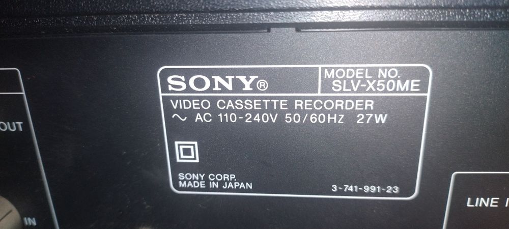 Magnetowid Sony slv-x50 z pilotem po naprawie gwarancja