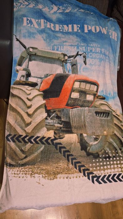 Ręcznik z motywem traktora