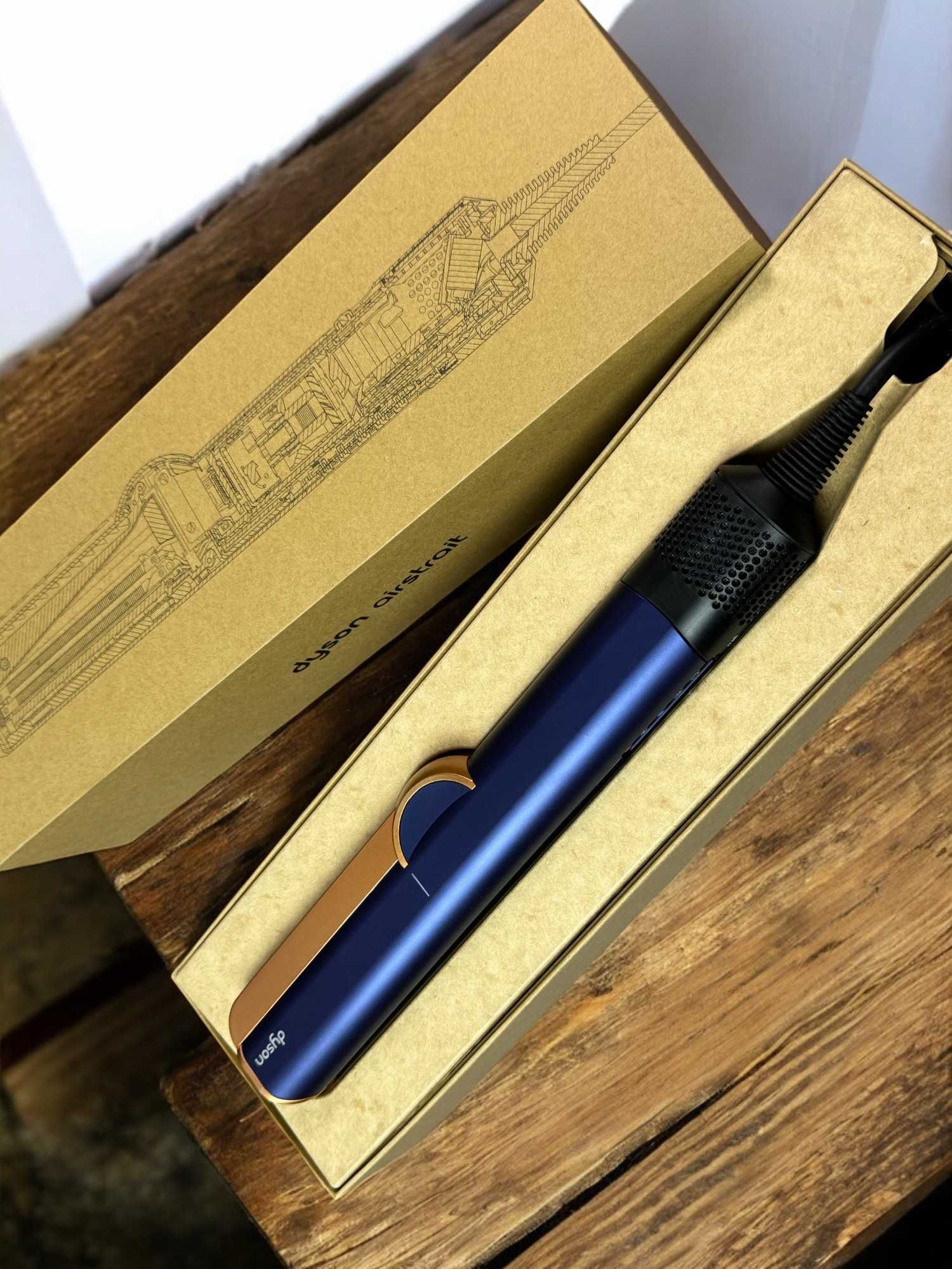 Dyson HT01  Prussian Blue/Rich дайсон випрямляч