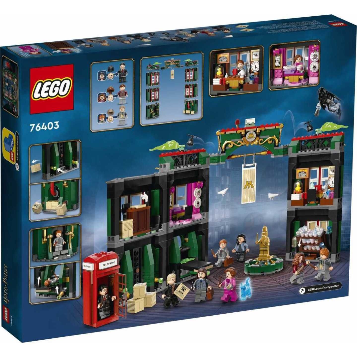 Lego Harry Potter 76403 Министерство магии. В наличии