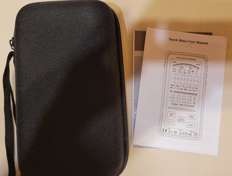 ANENG 683 multimetr cyfrowy Dotykowy zlicza True Rms Termopara