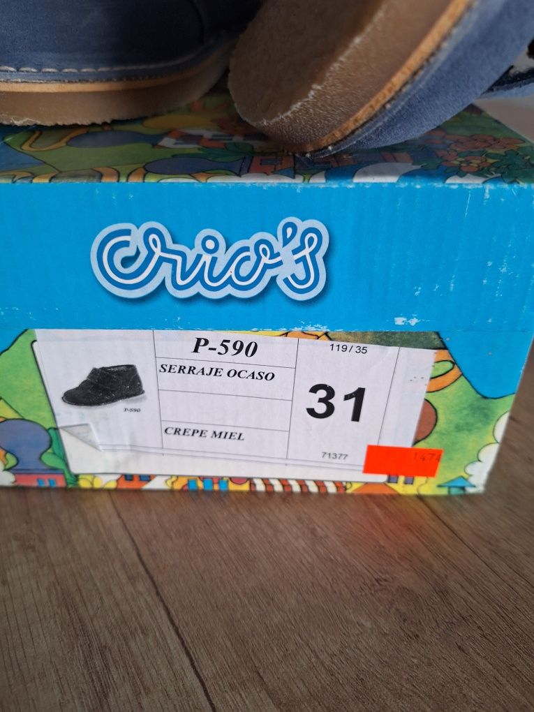 Buty na wiosnę roz. 31 chłopiec