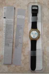 Relógio Swatch SUIK406 - Bracelete Preta Nova