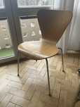 Krzesło design duński insp. Arne Jacobsen dla Fritz Hansen