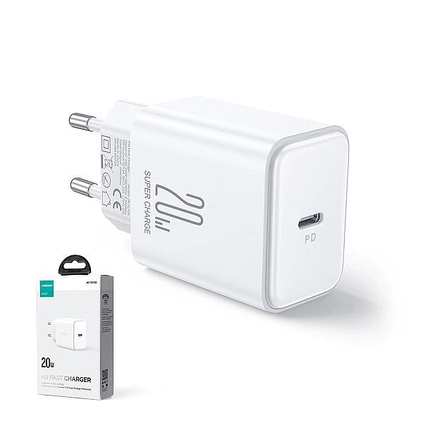Ładowarka Usb C 20w Pd Joyroom Jr-tcf06 - biała