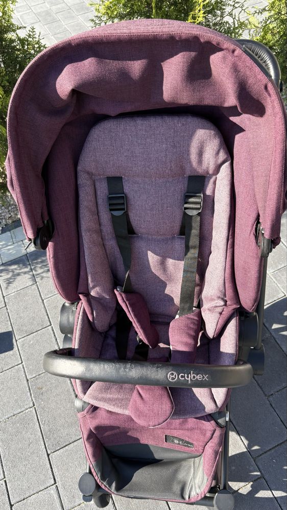 Коляска Cybex Priam 2в1 шасі, люлька, прогулянковий блок та аксесуари