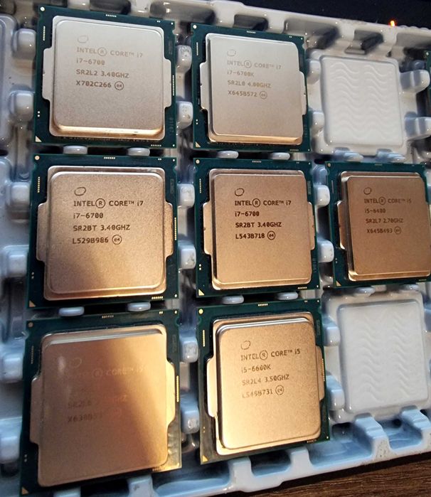 Процессор Intel i5 4590 6400 i7 6700 i5 6600K i3 8100T i5 3470 2500